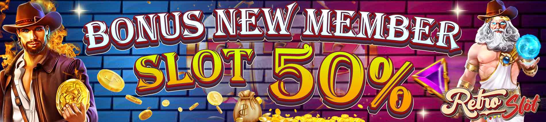 BONUS NEW MEMBER RETROSLOT